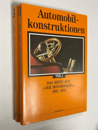 Automobil-konstruktionen. Das Beste Aus"Der Motorwagen"  Автомобильный журнал . Teil1-1902-1922,  Teil2 -1923-1929